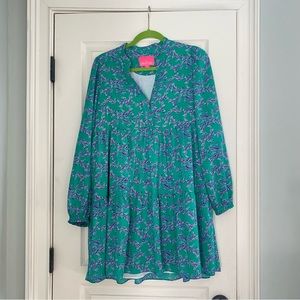 Lilly Pulitzer Winona Stretch dress small heebee zeebees